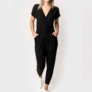 Black jumpsuit by Gibson